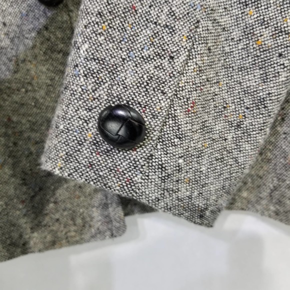 Vintage Gever Originals Jacket Blazer Gray Button Front No tag for Size - Picture 11 of 12